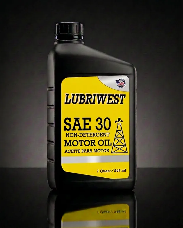 Lubriwest SAE 30 — Non-Detergent Monograde Motor Oil — LWND30